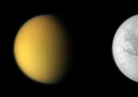 Чи живемо Титан?  Супутник Сатурна.  Супутники Сатурна: Титан, Рея, Япет, Діона, Тефія У якого супутника власна щільна атмосфера